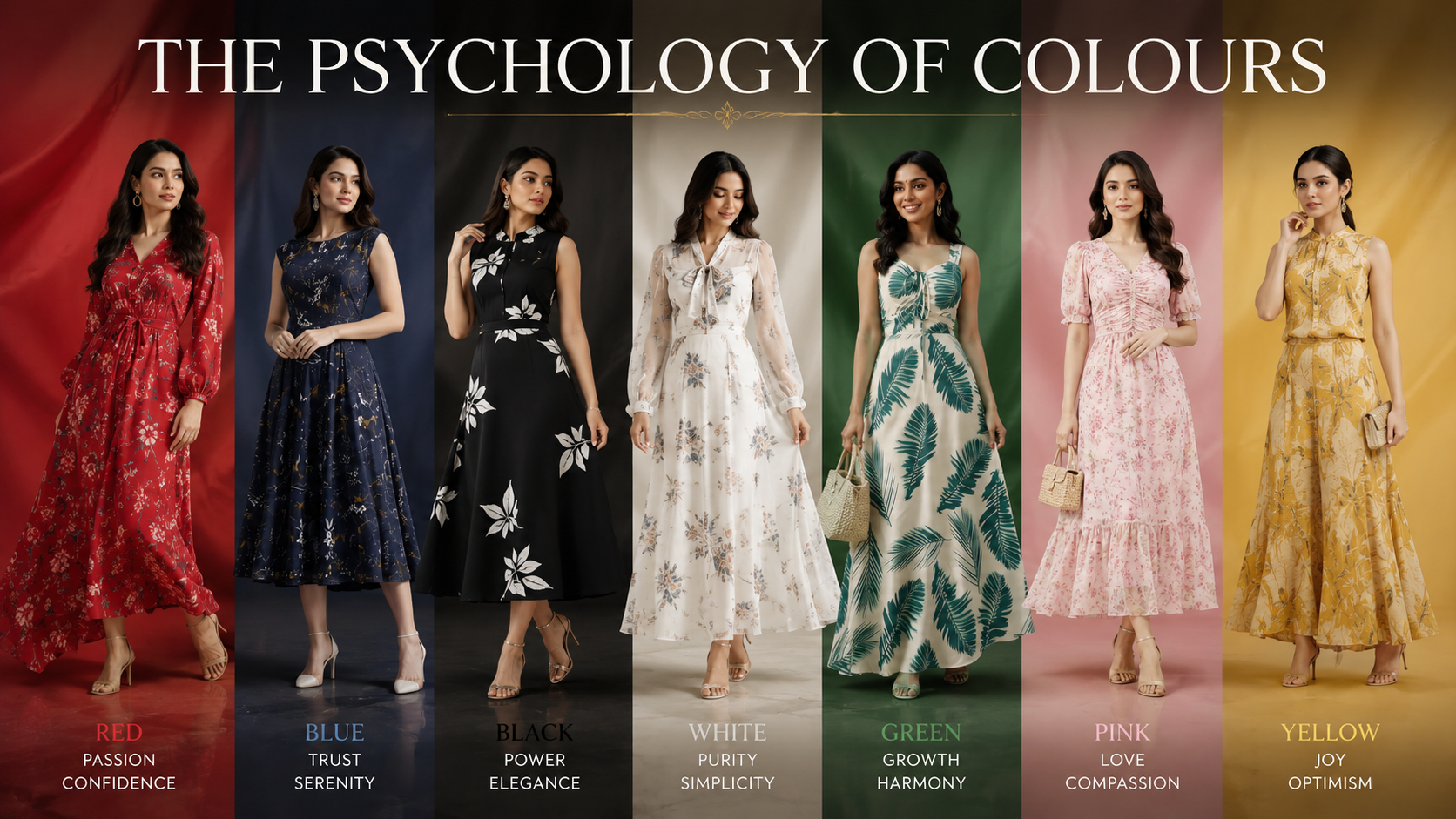 The Psychology of Colors in Women's Fashion: What Your Outfit Says