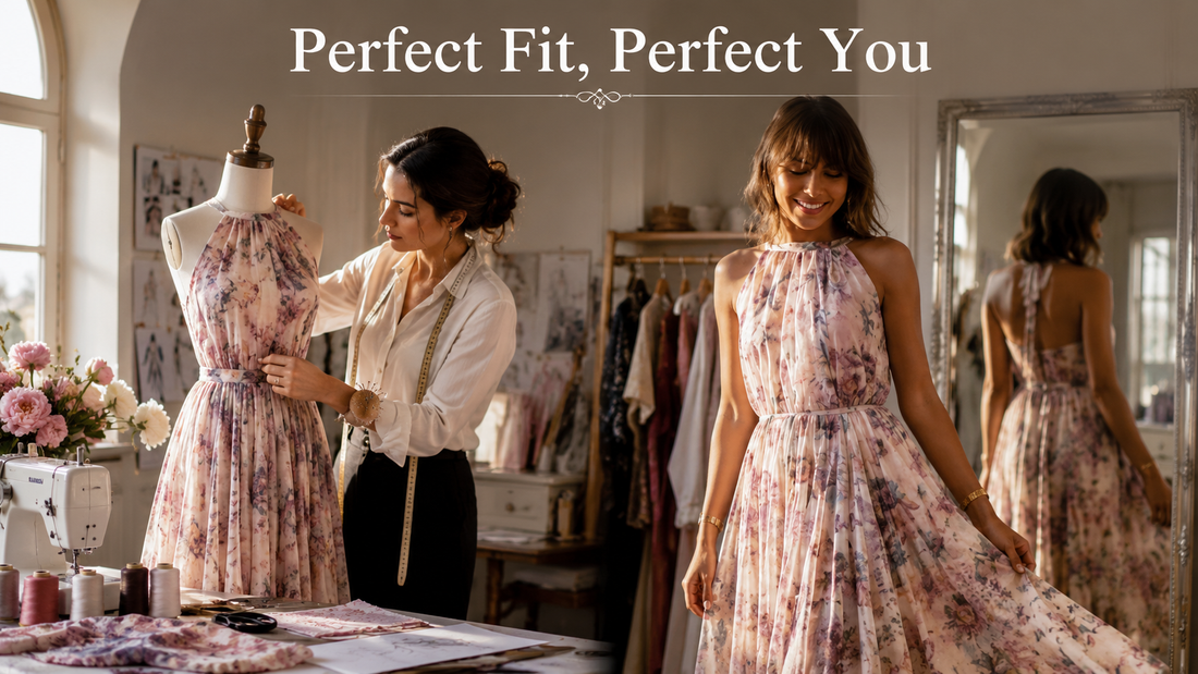The Secret Behind Perfect Dress Fitting and Tailoring