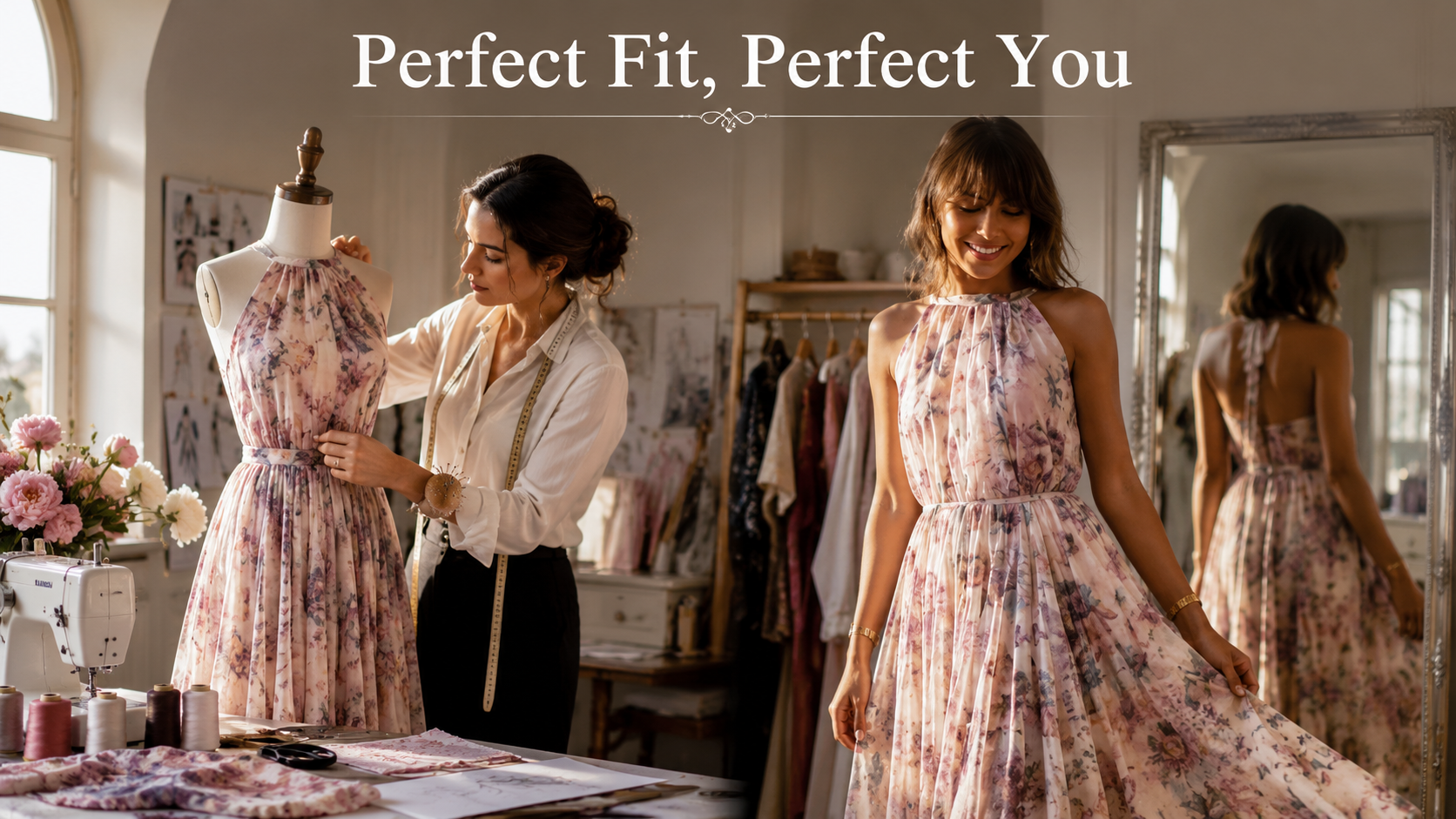 The Secret Behind Perfect Dress Fitting and Tailoring
