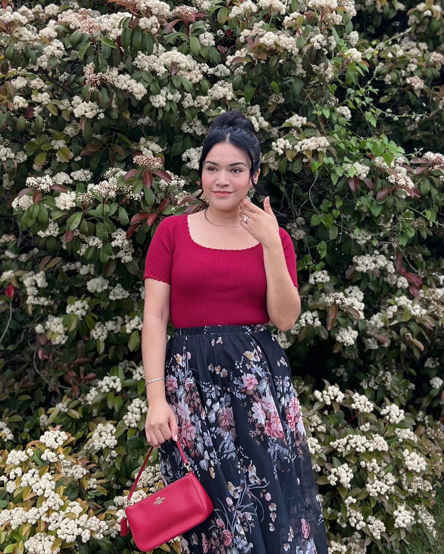 Midnight Bloom Floral Georgette Maxi Skirt for Women Lightweight Airy and Perfectly Flowing for Casual Festive  or Evening Occasions