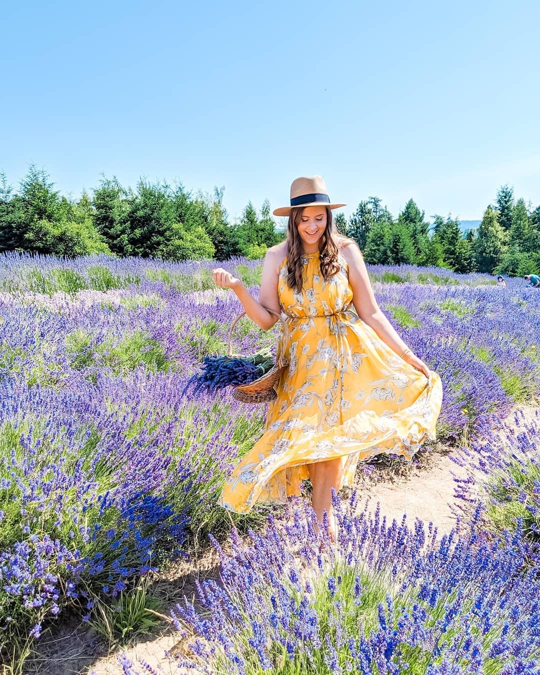 Mustard Yellow Floral Printed Halter Neck Belted Maxi Dress in Flowing Lightweight Fabric