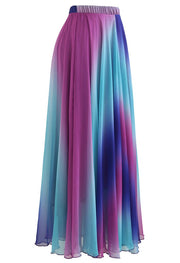 Aurora Multicolor Ombre Printed  Lightweight & Flowing
