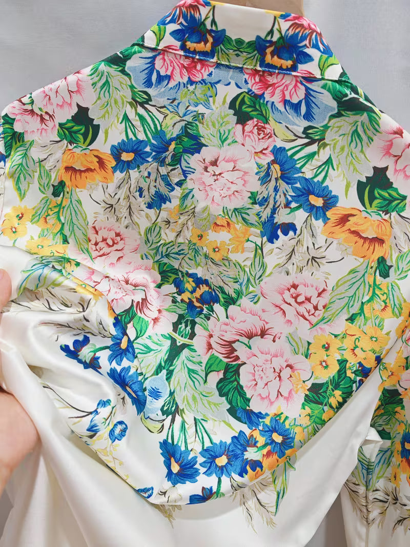 Floral Printed Premium  Shirt