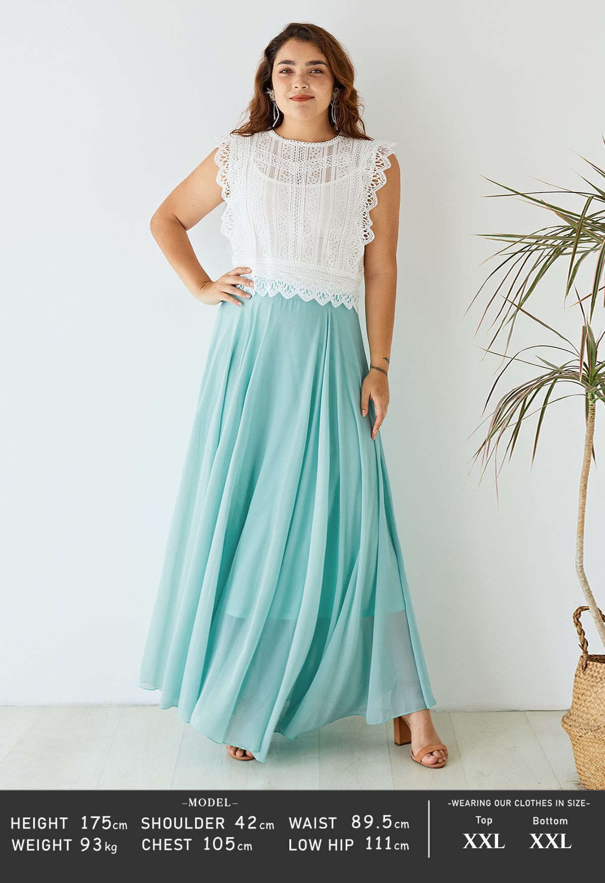 Timeless Favorite Chiffon Maxi Skirt in Mint