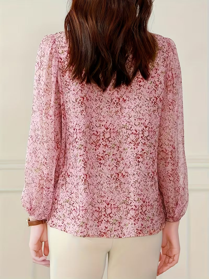 Floral Bloom in Pink, Red And lightweight