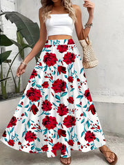 Scarlet Garden Maxi Skirt