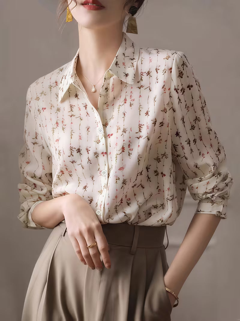 This elegant Shirt blends classic charm with modern sophistication.