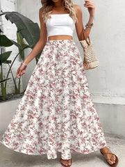 Floral Breeze Maxi Skirt