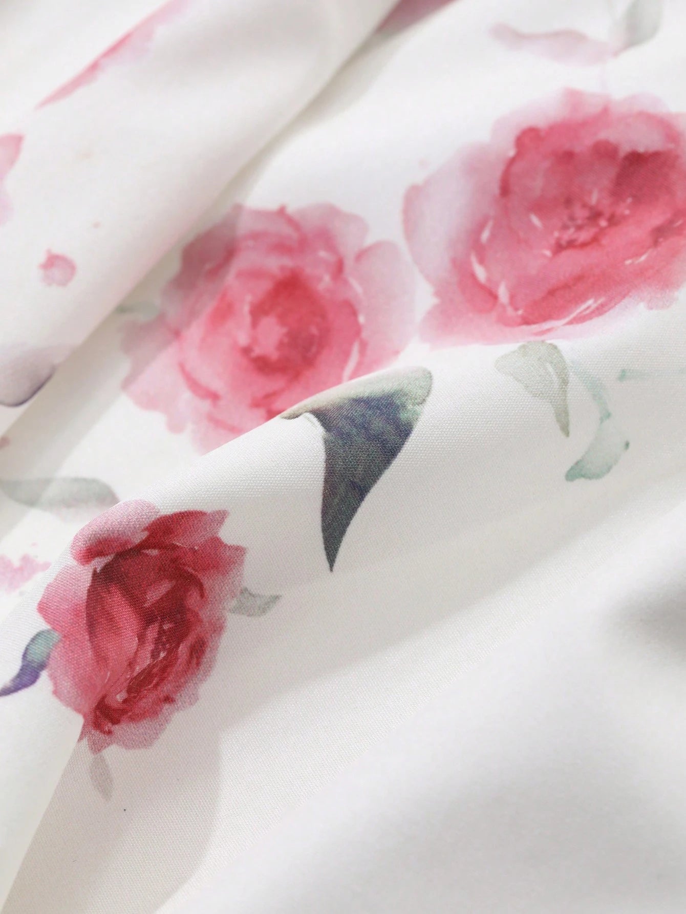 White Floral Long Dress with Elegant Casual Style