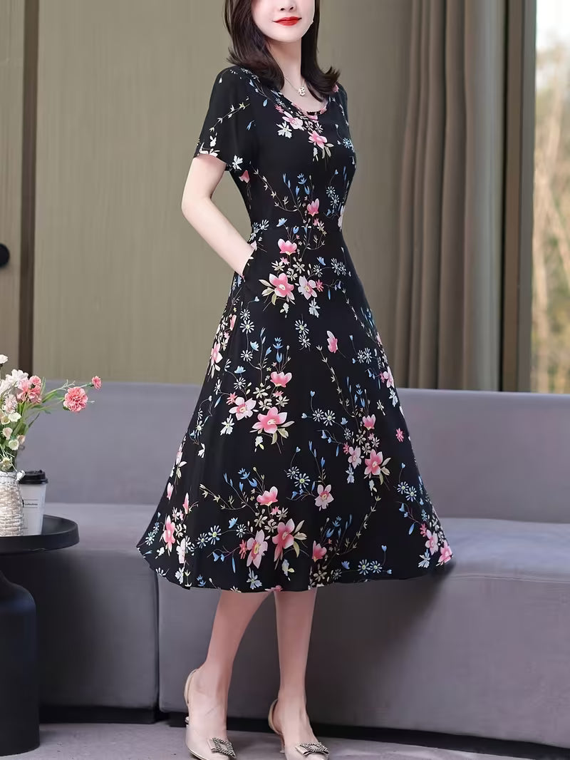 For the woman who loves dark tones with a touch of nature.