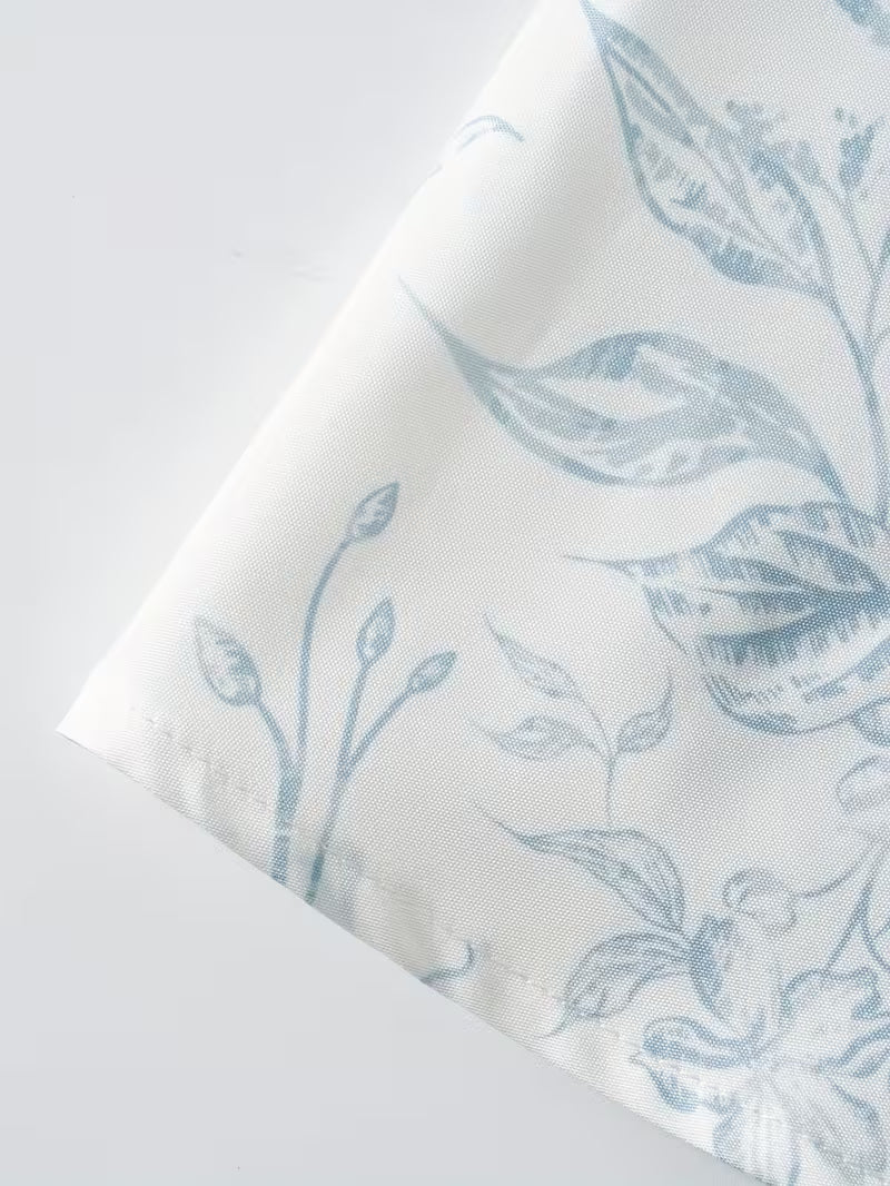 Monochrome Garden Floral Print