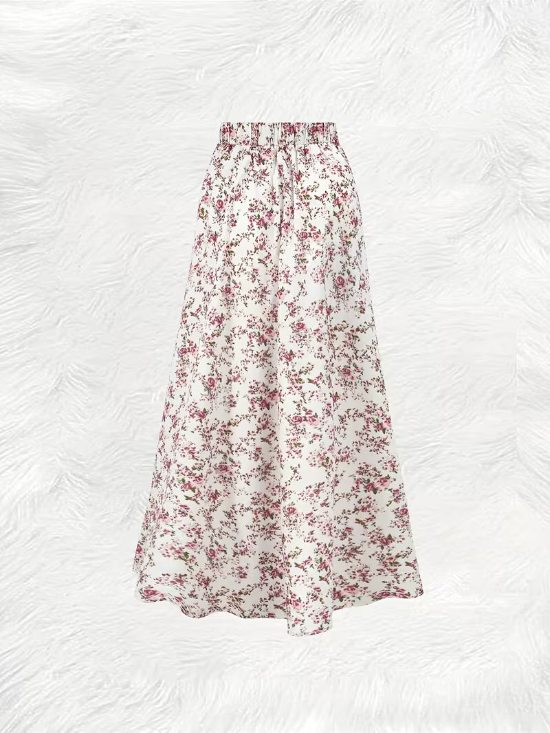 Floral Breeze Maxi Skirt