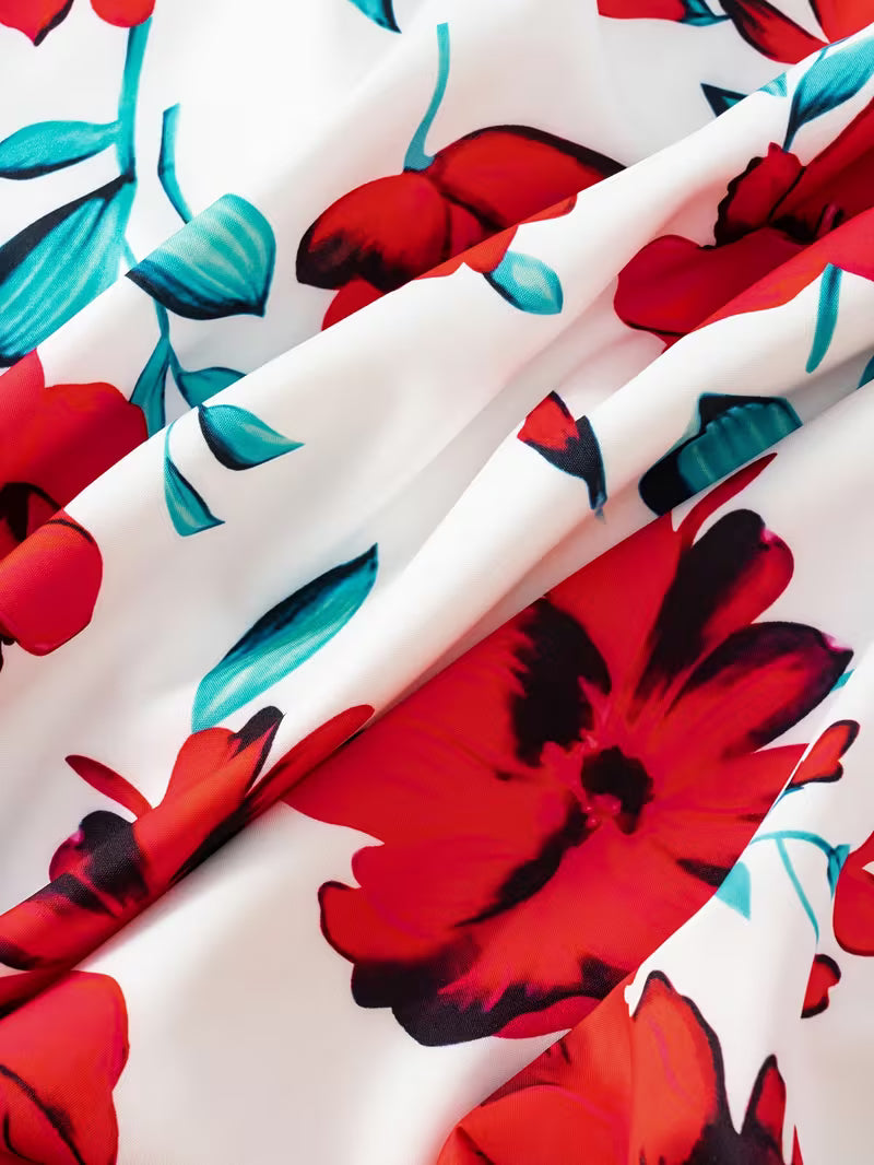 Scarlet Garden Maxi Skirt